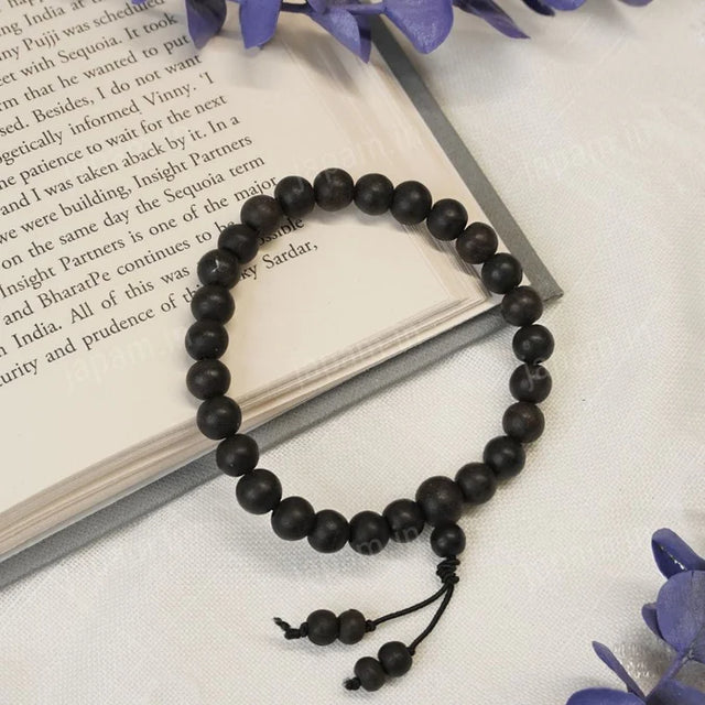 Karungali Inner Balance Band - Natural Ebony Wood